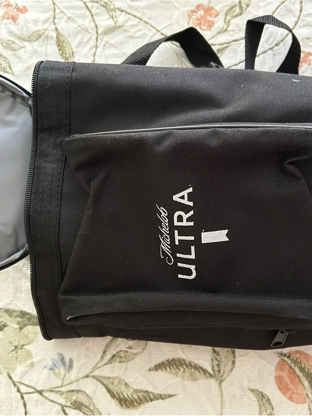 Black Insulated Men’s Cooler Bag- Michelob Ultra